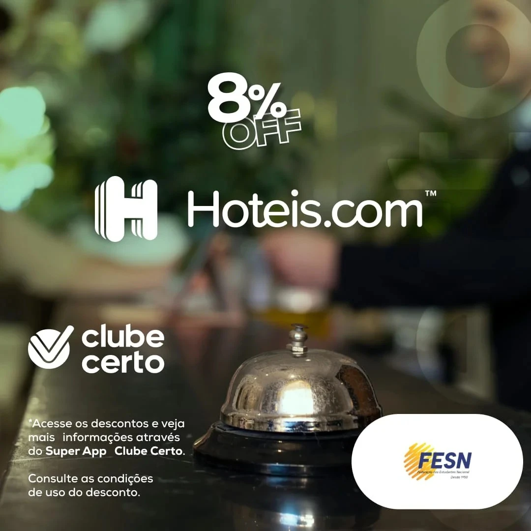 Descontos no site hoteis.com