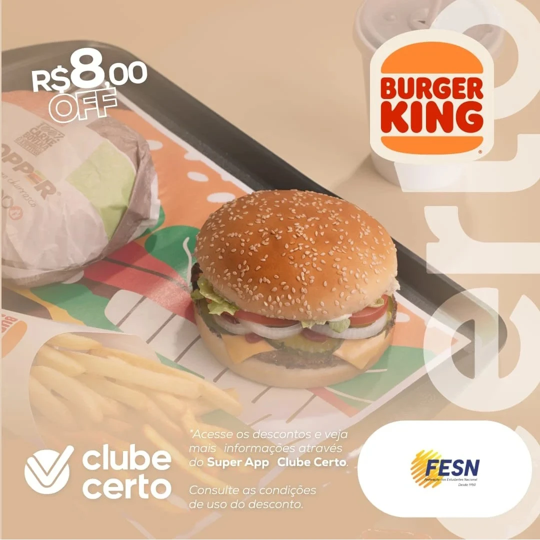 Descontos no Burger King