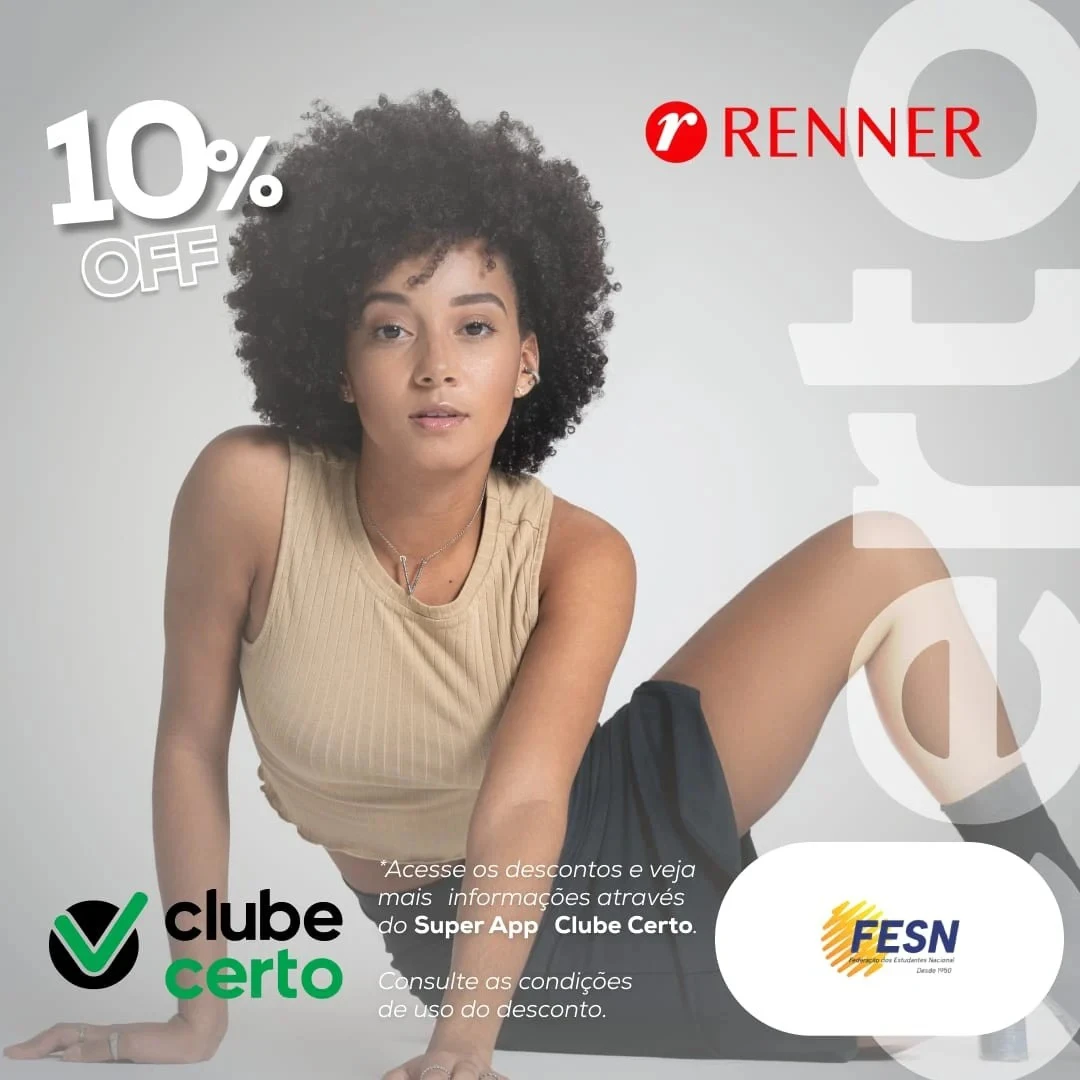Descontos na Renner